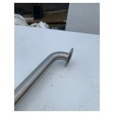 1 New 90 Degree Corner Bathroom Stainless Steel Stability Bar 1 New 90 Degree Corner Bathroom Stainless Steel Stability Bar