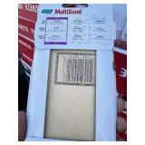 New 30pc NORTON 48325 MultiSand 60Coarse Grit 3-2/3-Inch X 9-Inch All Purpose Clamp & Sander Sheet Handy Pack (5 Packs of 6pcs) New 30pc NORTON 48325 MultiSand 60Coarse Grit 3-2/3-Inch X 9-Inch All Purpose Clamp & Sander Sheet Handy Pack (5 Packs of 6pcs)