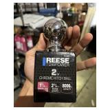 Chrome REESE TowPower 2in Trailer Hitch Ball Chrome REESE TowPower 2in Trailer Hitch Ball