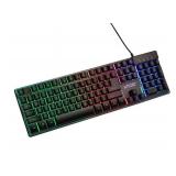 Skytech Gaming Classic K-1000 RGB Gaming Keyboard, 104 Keys USB Wired Keyboard, Customizable Chroma RGB Backlighting, 19 Anti-Ghosting Keys, Multimedia Function Keys, -Black Skytech Gaming Classic K-1000 RGB Gaming Keyboard, 104 Keys USB Wired Keyboard, Customizable Chroma RGB Backlighting, 19 Anti-Ghosting Keys, Multimedia Function Keys, -Black