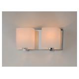 Maxim Wrap 2 Light 13" Wide Bathroom Vanity Light 11252SWPC Maxim Wrap 2 Light 13" Wide Bathroom Vanity Light 11252SWPC