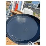 Two 26" X 28" POLYSTYRENE CIRCULAR WATER HEATER PAN PVC Two 26" X 28" POLYSTYRENE CIRCULAR WATER HEATER PAN PVC