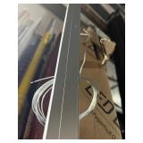 Quality Aluminum Track Lighting - W/ Hanging Wires - Sleek Minimalist Design 8’ Quality Aluminum Track Lighting - W/ Hanging Wires - Sleek Minimalist Design 8’