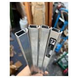Phifer 48” ⅚” Aluminum Screen Frame - 4 Frames only - Chrome Color Phifer 48” ⅚” Aluminum Screen Frame - 4 Frames only - Chrome Color