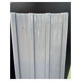 Bundle of 4 13” x 58 ½” darker Grey sheet metal Bundle of 4 13” x 58 ½” darker Grey sheet metal