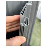 Bundle of 4 13” x 58 ½” darker Grey sheet metal Bundle of 4 13” x 58 ½” darker Grey sheet metal