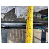 Metal Chair Frame Black - Sizing in Images - Comes as is Great project piece Metal Chair Frame Black - Sizing in Images - Comes as is Great project piece