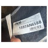 ADS® 1597AN65BB 45 deg Dual Wall Fabricated Watertight Bend, For Use With N-12® Dual Wall HDPE Pipe, 15 in Bell End, 1-Miter, HDPE, Domestic ADS® 1597AN65BB 45 deg Dual Wall Fabricated Watertight Bend, For Use With N-12® Dual Wall HDPE Pipe, 15 in Bell End, 1-Miter, HDPE, Domestic