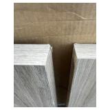 2 Floating Shelves 1” x 12” x 2.5’ Light Brown, see images comes as pictured, no brackets 2 Floating Shelves 1” x 12” x 2.5’ Light Brown, see images comes as pictured, no brackets