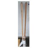 Post Hole Digger - 13 Gauge Blade / 5" Spread, Double Bolt, 48" Precision Molded & Turned American Ash Post Hole Digger - 13 Gauge Blade / 5" Spread, Double Bolt, 48" Precision Molded & Turned American Ash