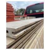 Bundle of 20+ Heavy Duty Wood look Thick Tile/ Decking Slab - VENTILATED FACADE ConCrete - Great for Exterior design 48” x 5 ¾” each Bundle of 20+ Heavy Duty Wood look Thick Tile/ Decking Slab - VENTILATED FACADE ConCrete - Great for Exterior design 48” x 5 ¾” each