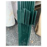 8 Pack Fence Posts With U-channel Steel Sign Post Heavy Duty Fence Post for Outdoor Garden Yard Animal Barrier Green 8 Pack Fence Posts With U-channel Steel Sign Post Heavy Duty Fence Post for Outdoor Garden Yard Animal Barrier Green