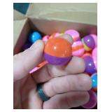 Honoson 500 Pcs Vending Machine Capsules 1.1 Gumball Machine Capsule Small Empty Toy Capsules Clear Colored Plastic Gumball Machine Containers for Toy Candy Party Favors(Vibrant Colors,Round)