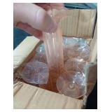 Blush Bud Vases (Set of 12 Plastic vases) Wedding AMD Home Decor