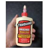 Titebond Original Wood Glue 5063, Industry Standard for Woodworking, Furniture Repair/Assembly, Construction, Home Repair or Modeling, 8 oz
