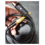 gotor 5 pin din MIDI Female to 3.5mm Male Breakout Cable Midi Female to TRS 3.5mm for Akai,Korg, Line6,LittleBits Male MPC Studio,Touch,MPX8,Electribe 2,SQ-1