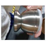 Bekith Mortar and Pestle Sets 18/8 Brushed Stainless Steel Spice Grinder Pill Crusher Molcajete Herb Bowl