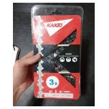 KAKEI Husqvarna Chainsaw Chain 18 Inch .325 Pitch .050 Gauge 72 Drive Links Fits Husqvarna 440, Echo CS-400, Jonsered - 591094872, 20lpx072g, H72 (3 Chains)