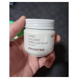 innisfree Super Volcanic Clay Mask, Premium Korean Skincare with AHA and Natural Clusters for Deep Pore Detox, Gentle Exfoliation, Oil Control