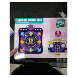 Dance Mat Toys for 3-12 Year Old Girls & Boys, Dance Mats with Light Up 8-Buttons & Wireless Bluetooth, Music Dance Toy with 5 Modes Game, Birthday Xmas Gifts for 3 4 5 6 7 8 9 10+ Year Old Girls Boys