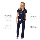 FIGS Kade Cargo Scrub Pants for Women - Navy, XL