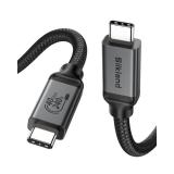 Silkland USB 4 Cable for Long Thunderbolt 4 Cable 10FT, 40Gbps/8K Display/240W Charging, USB C Thunderbolt 3 Cable 3M, USB C Monitor Cable Compatible for MacBook, Dock, iPhone 16/15, ARZOPA, KYY, SSD