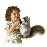 Folkmanis Gray Squirrel Hand Puppet, 1 EA