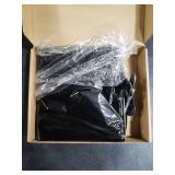 NISOCY BulkPCS Black Square Foil Balloons Wall Backdrop Metallic Double Sided Black Balloon Tunnel Arch Kit for New Year Birthday Baby Shower Graduation Party Decorations