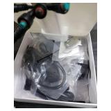 VSYSTO WiFi Motorcycle Dash Camera HD 1080P Front and Rear Camera, Full Body Waterproof DVR with GPS, High Speed Download Videos, Remote Control Take Pictures (Black-S6PL)