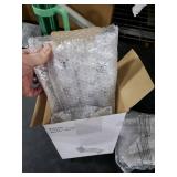 FillTouch 50 Sets Birthday Party Favors for Guests Bulk, 1.4 oz Cheers to 40/45/50/55/60/65 Years Plastic Personalized Glasses Cups with Thank You Cards Gift Bag for Birthday Wedding (Black 60 Years)