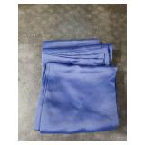 BGment Blackout Curtains for Bedroom 45 Inch Length - Room Darkening Drapes Thermal Insulated with Rod Pocket for Short Living Room Kitchen Bathroom Window, 42 x 45 Inch, 2 Panels, Navy Blue