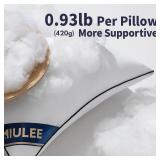 MIULEE 14x14 Pillow Inserts Set of 2 Throw Pillows 14 Inch Premium Down Alternative Pillow Inserts Decorative Pillow Stuffer for Sofa, Couch (14x14 inch, Set of 2)