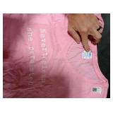 Womens Nevertheless She Persisted Feminist Agenda Equality Quote V-Neck T-Shirt 2XL PINK
