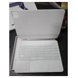 CHESONA for ipad pro 13 case 2024 with Keyboard, Easy-Set Floating Cantilever Stand, Smart Trackpad, 7 Color Backlit with Battery Digital Display, Magnetic Keyboard for iPad Pro 13 (M4), White