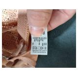 Full Figure Plus Size Lace Comfort Wonderwire Bra Underwire #9855 Cappuccino 38C