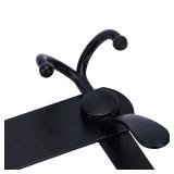 Encozy Over The Door Hooks,Coat Rack for Hanging Clothes Hat Towel (Heavy Duty Black 1pcs)