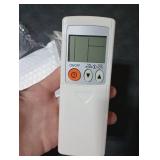 Replacement Remote Control for Mitsubishi Electric Mr Slim Air Conditioner MSZ-GL06NA MSZ-GL09NA MSZ-GL12NA MSZ-GL15NA MSZ-FE18NA MSZ-A15NA-1 MSZ-A17NA-1 MSZ-A09NA MSZ-A12NA MSZ-A15NA MSZ-A17NA
