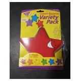 TREND ENTERPRISES Accents, Star Smiles Classic, 5-1/2-Inch Tall, 30/Pack, Multi (TEPT10907)