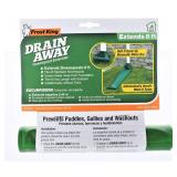 Frost King Drain Away 7 in. H x 7 in. W x 8 ft. L Green Plastic K Downspout Extension