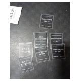 24 PCS Black Waterproof Labels for Bottles, Shampoo and Conditioner Dispenser Label Stickers, Bathroom Hand Soap Label Stickers,Removable Cleaning Labels for Glass/Plastic Spray Bottle