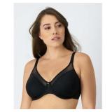 Bali Women s One Smooth U Ultra Light Illusion Neckline Underwire Bra 38C