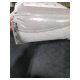 PureFit Reversible Quilted Sofa Cover, Water Resistant Slipcover Furniture Protector, Washable Couch Cover with Non Slip and Elastic Straps for Kids, Dogs, Pets (Sofa, Gray/Light Gray)