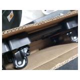 Voipvvii Folding Hand Truck 500lbs, Portable Heavy Duty Dolly Cart, 6 Wheels Collapsible Luggage Cart with 2 Elastic Ropes - Compact Trolley Cart for Easy Moving - Ideal Hand Cart for Travel and More