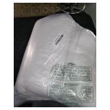 OKBA Throw Pillows Insert Set of 2, with 100% Cotton Cover, Bed and Couch - Indoor Hotel Decorative Pillows, 16x16 in White Pillows Inserts