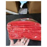BRILLMAX 6 Pack Red Round Tablecloths 120 Inch - Circle Bulk Linen Polyester Fabric Washable Table Cloth Cover for Wedding Reception Banquet Birthday Party Buffet Restaurant