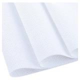 Cross Stitch Aida Fabric 59 by 39 Inch Large Size, Classic Reserve Cross Stitch Aida Cloth for Home DIY Embroidery Decoration