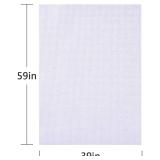 Cross Stitch Aida Fabric 59 by 39 Inch Large Size, Classic Reserve Cross Stitch Aida Cloth for Home DIY Embroidery Decoration