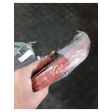 50 Feet D-Shape Rubber Weather Stripping Door Seal Strip, Fingwerk Self-Adhesive Backing Door Weatherstripping for Door Frame Insulation Large Gap, Easy Cut to Size with Tailor Scissors(Black)