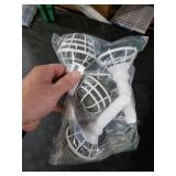 Arlai Box of 4 Bride Wedding Flower Bouquet Holder Foam Floral Handle Bouquet Holder Large for Bride Faux Flowers, Handheld Flowers Decoration with 100 Pieces Flower Bouquet Pins
