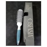 Professional Round Brush for Blow Drying - Small Ceramic Ionic Thermal Barrel Brush for Sleek, Precise Heat Styling and Salon Blowout - Lightweight Round Hair Brush (Barrel 1.3 inch, Bristle 2 Inch)